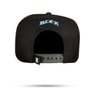 Boné Snapback Preto Logo Countour Degradê Azul
