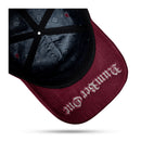 Boné Snapback Suede Vinho Verniz