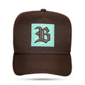 Boné Snapback Marrom Puff