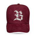 Boné Snapback Suede Vinho Verniz