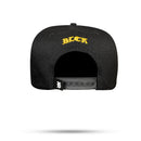Boné Snapback Preto Contour Degradê Amarelo