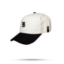 Boné Kids Snapback Off White Basic Preto