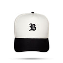 Boné Kids Snapback Off White Basic Preto