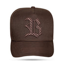 Boné Snapback Marrom Locked