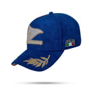 Boné Legendários Suede Azul Royal Itália