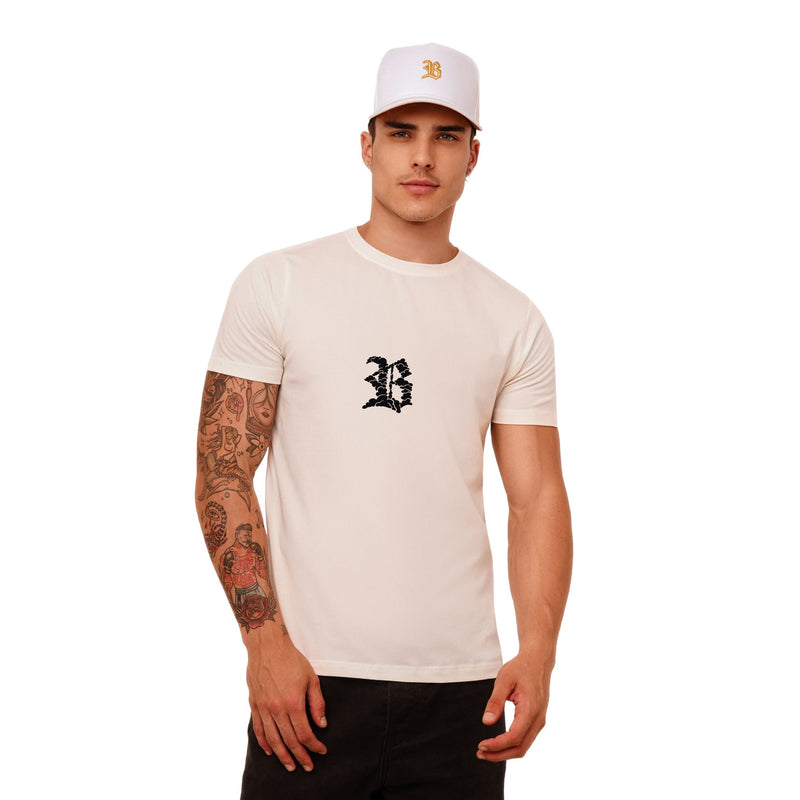 Camiseta Off White Logo Nuvem