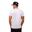 Camiseta Branca Zero Um Azul