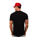 Camiseta Preta Logo Bordado