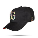 Boné Snapback Preto Logo Watercolors
