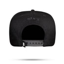 Boné Snapback Preto Logo Watercolors