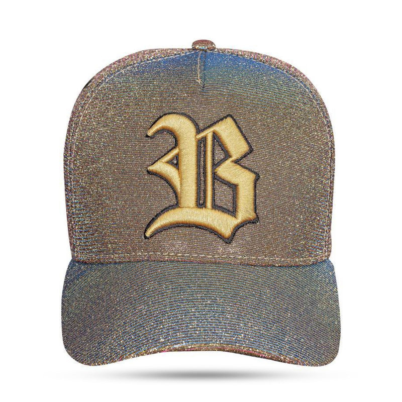 Boné Snapback Bright 3D Rosa Azul Wings