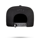 Boné Snapback Preto Verniz Hand Rosa Pink