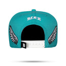 Boné Turquesa Snapback New Wings