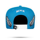 Boné Azul Celeste Snapback New Wings