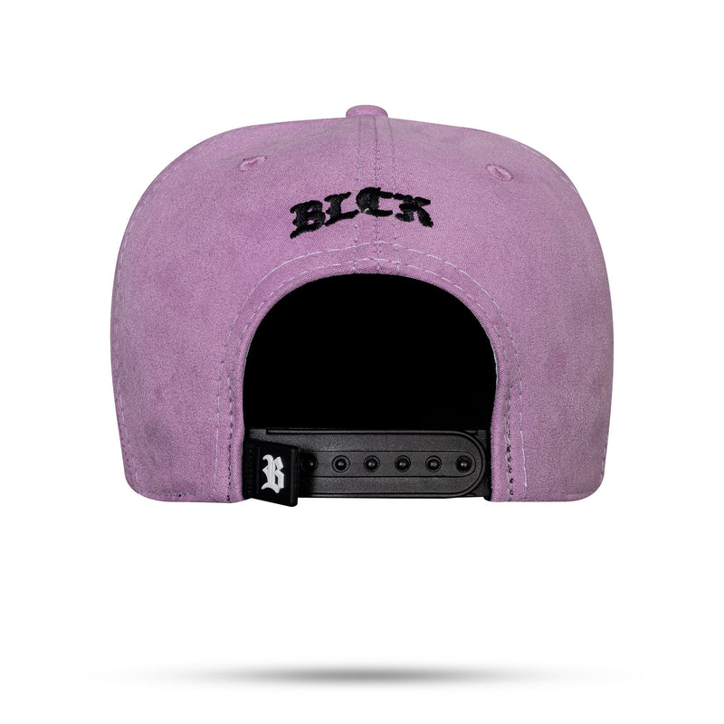 Boné Snapback Lilás Follow Suede