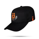 Boné Snapback Preto Verniz Hand Laranja