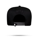 Boné Snapback Preto Verniz Hand Laranja
