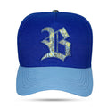 Boné Snapback Azul Royal Contra Aba BLCK