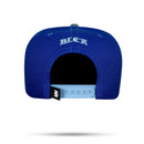Boné Snapback Azul Royal Contra Aba BLCK