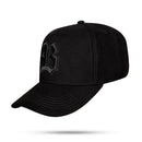Boné Snapback Preto Suede New Wings