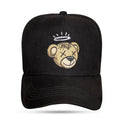 Boné Snapback Suede Preto Cap Bear