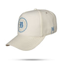 Boné Strapback Off White Follow Zig Zag Azul Claro