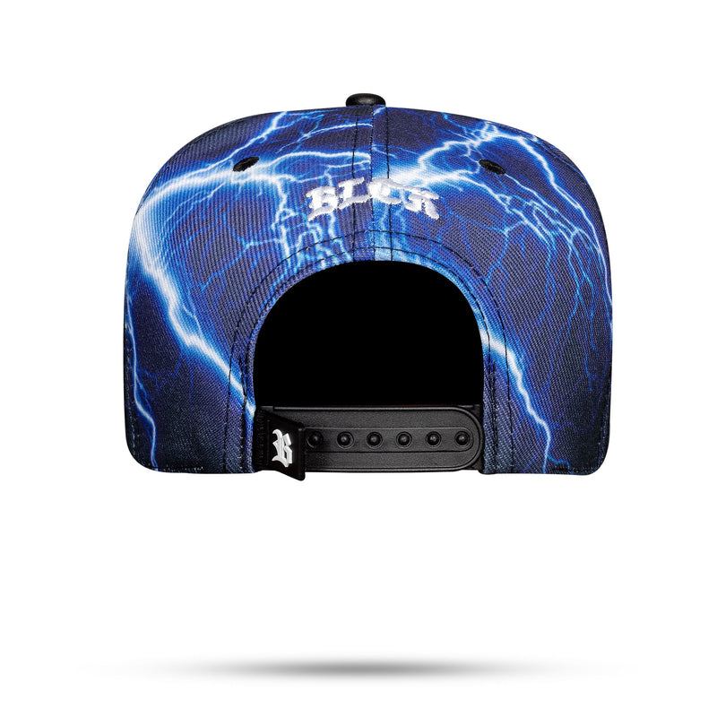 Boné Azul Snapback Raios Azul