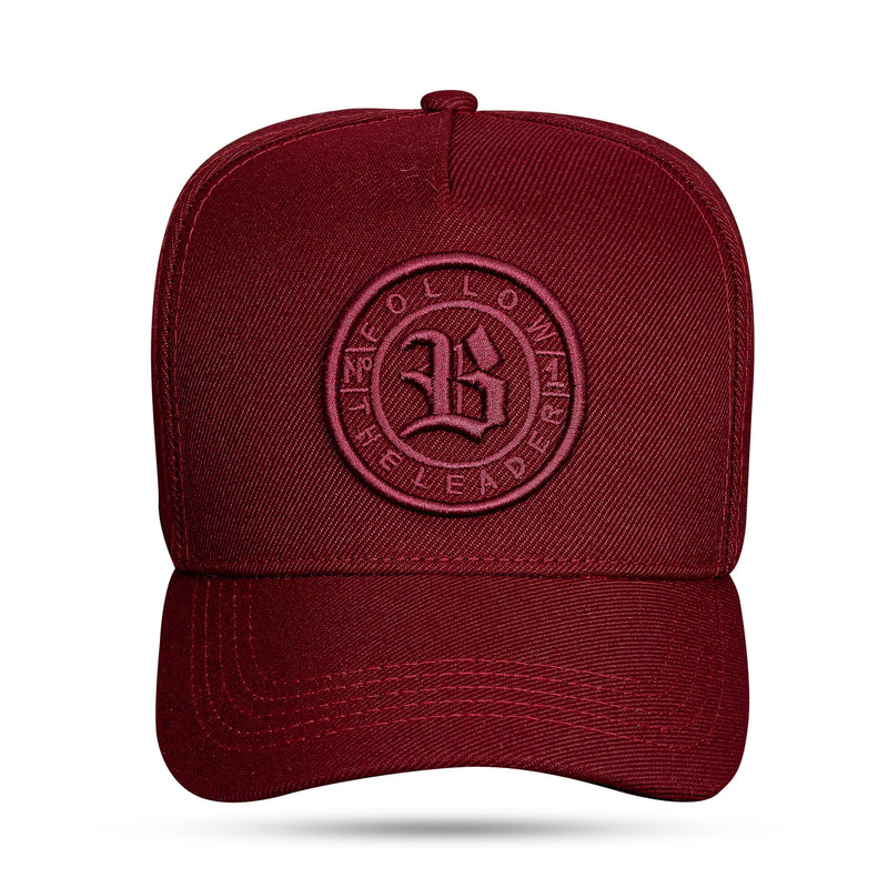 Boné Snapback Follow The Leader Vinho