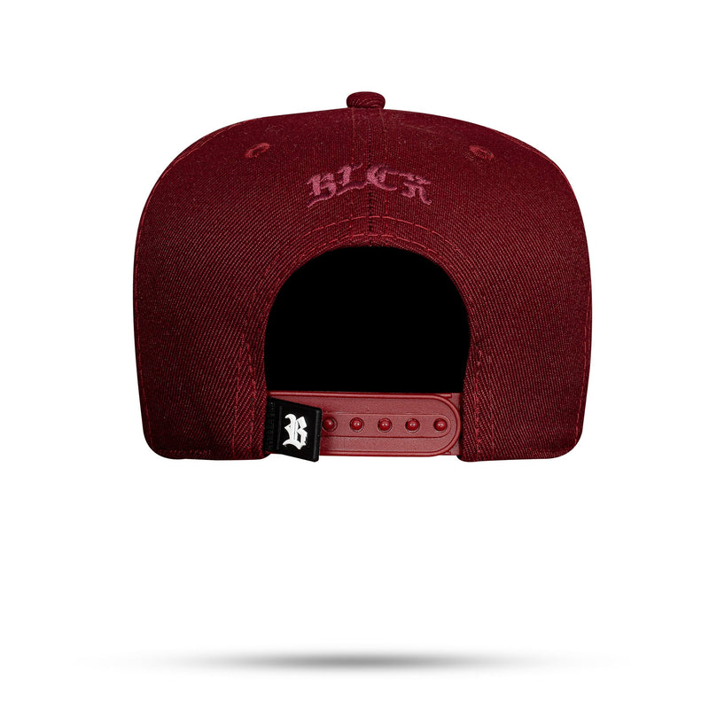 Boné Snapback Follow The Leader Vinho