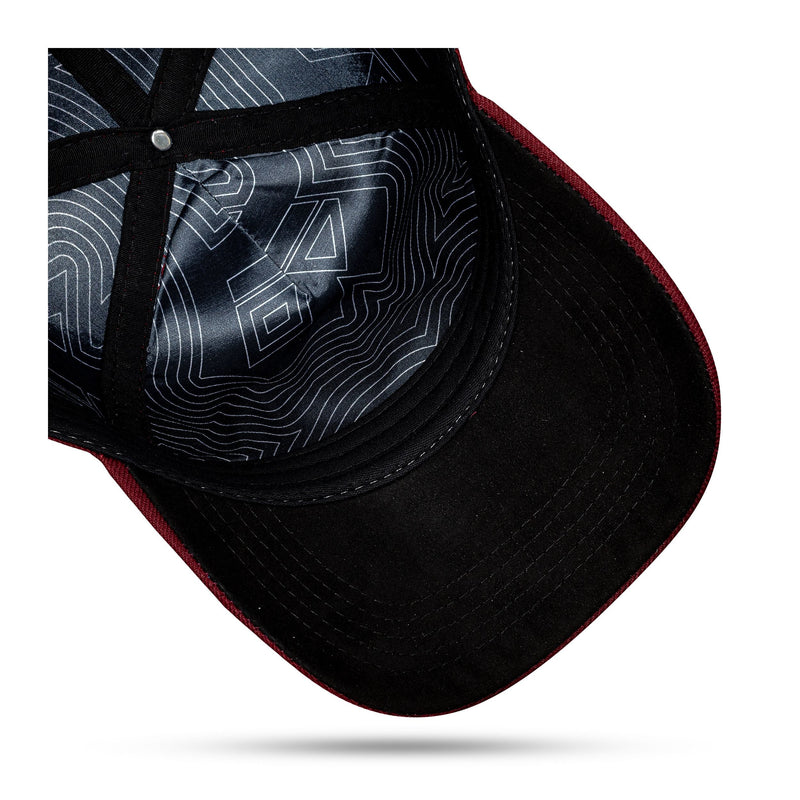 Boné Snapback Follow The Leader Vinho
