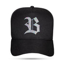 Boné Snapback Preto Logo B Eclipse