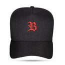 Boné Snapback Preto Authentic B Vermelho