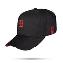 Boné Snapback Preto Authentic B Vermelho