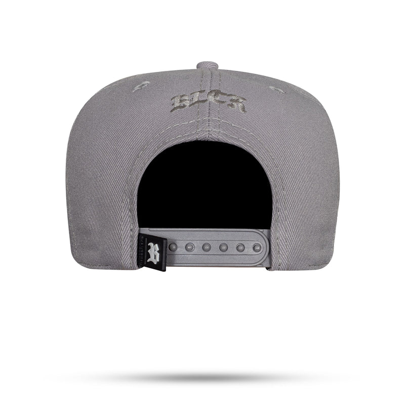 Boné Snapback Follow The Leader Cinza Dark