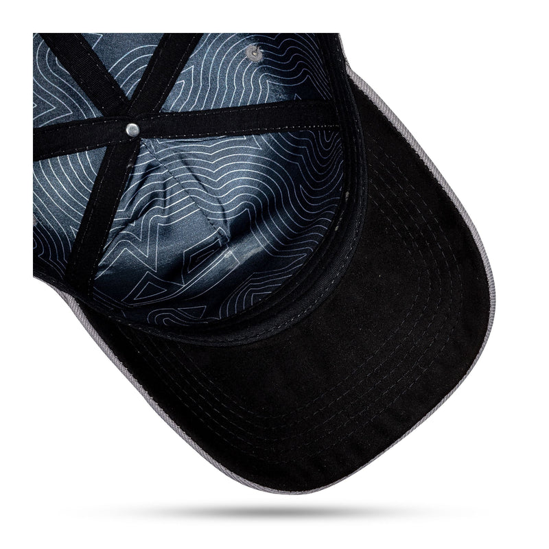 Boné Snapback Follow The Leader Cinza Dark