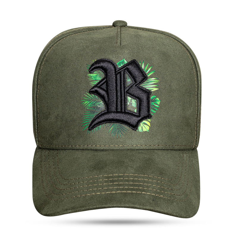 Boné Snapback IA Suede Verde Tiger Ten Years