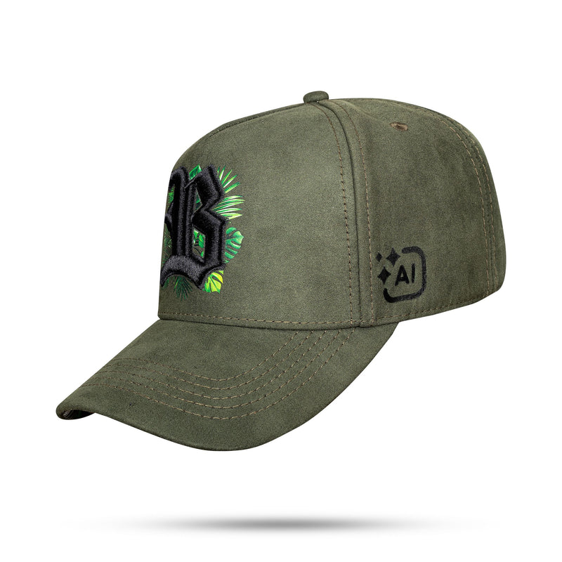 Boné Snapback IA Suede Verde Tiger Ten Years