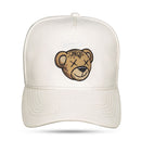 Boné Snapback Suede Off White Cap Bear