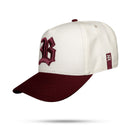 Boné Snapback Off White Alto Relevo Vinho