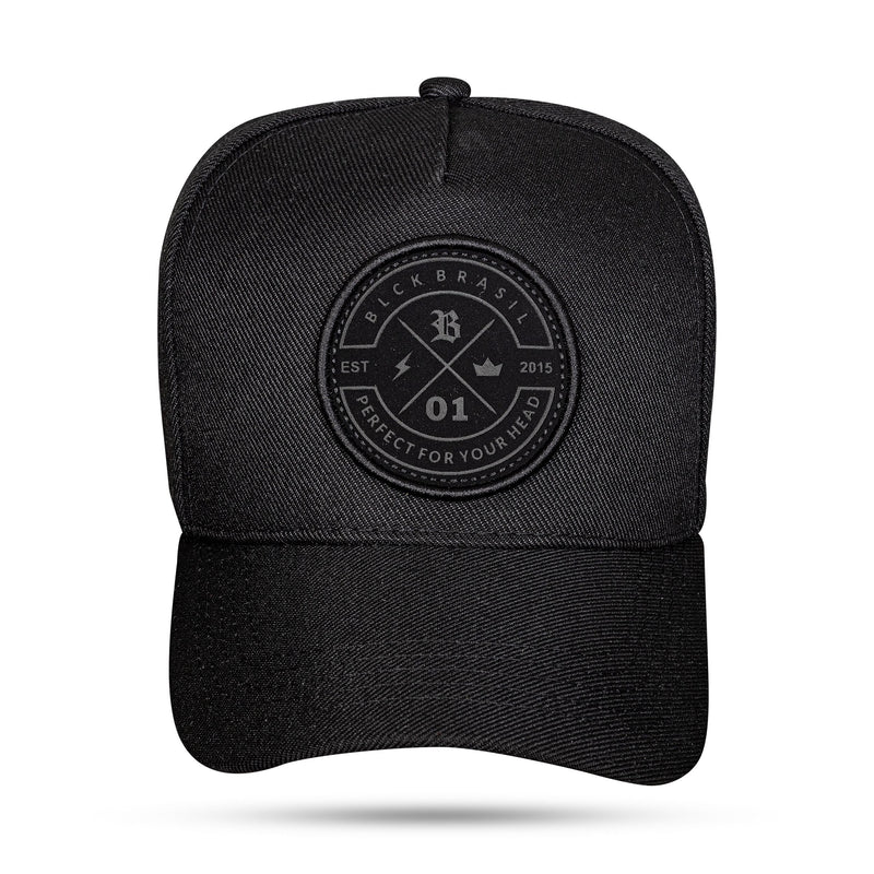 Boné Preto Snapback Zero Um