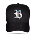 Boné Snapback Preto Splash Colors