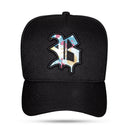 Boné Snapback Preto Splash Colors
