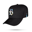 Boné Snapback Preto Splash Colors