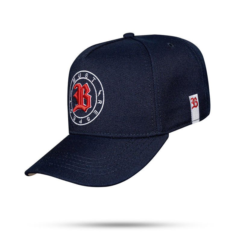 Boné Snapback Must Respect Blue