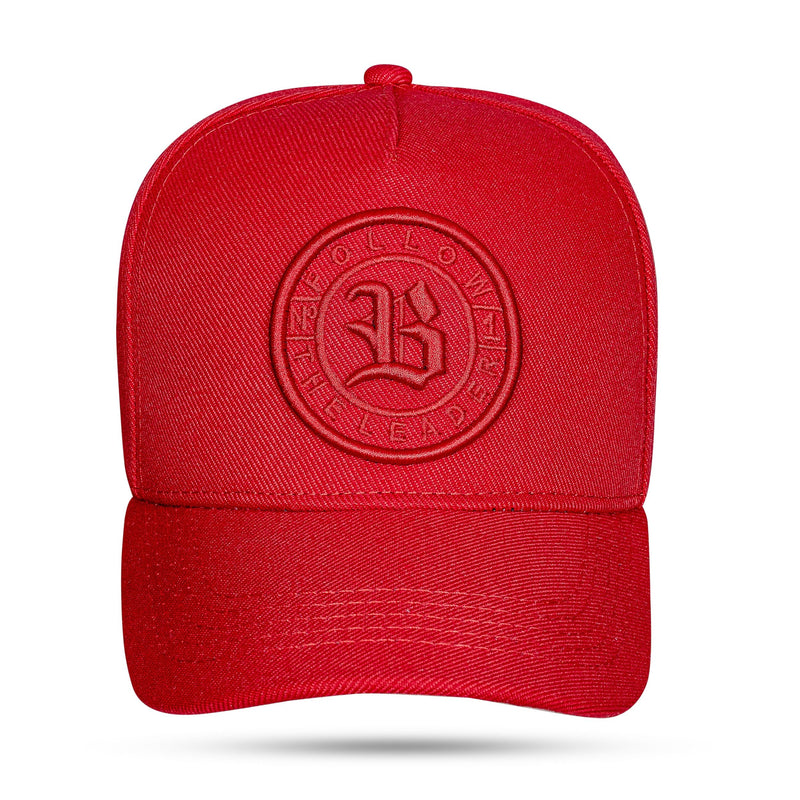 Boné Snapback Vermelho Follow The Leader