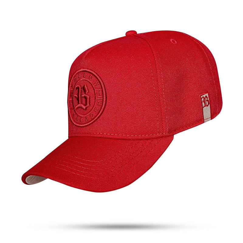 Boné Snapback Vermelho Follow The Leader