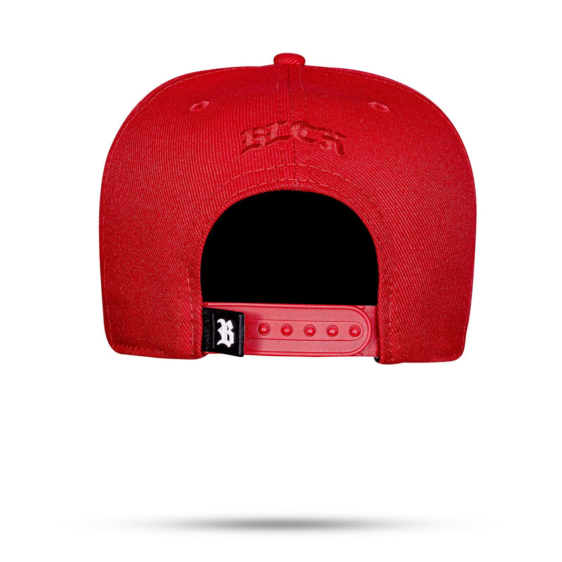 Boné Snapback Vermelho Follow The Leader