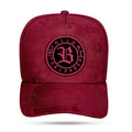 Boné Snapback Follow Suede Vinho