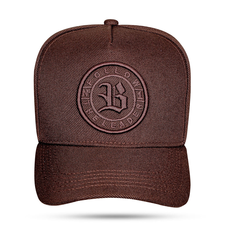 Boné Snapback Follow The Leader Marrom Café