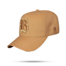 Boné Snapback Caramelo Logo Alto Relevo